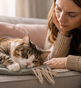 Síntomas de que tu gato está enfermo observados por su dueño