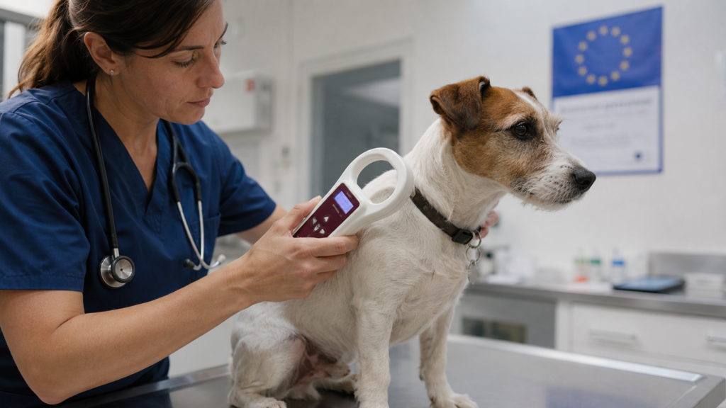 Microchip obligatorio 2028: identificación electrónica de mascotas en la UE