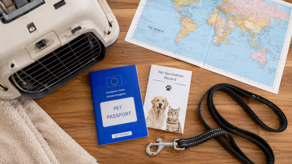 Requisitos para viajar con mascota: documentación y accesorios de viaje