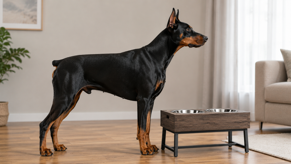  Perro de pecho profundo con riesgo de torsión gástrica